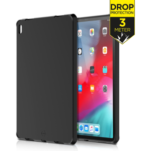 Itskins Level 2 Spectrumsolid For Apple Ipad Pro 11 2018 Plain Black