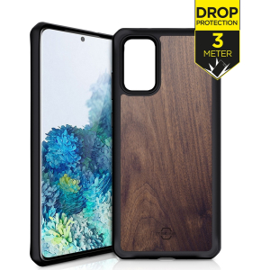 Itskins Level 2 Hybridfusion For Samsung Galaxy S20+/S20+ 5G Dark Wood