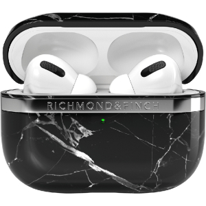 Richmond & Finch Freedom Series Apple Airpod Pro Black Marble/Silver