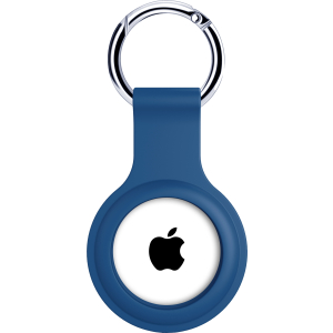 Xccess Silicon Airtag Keychain Lake Blue