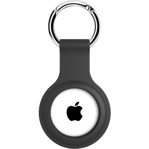 Xccess Silicon Airtag Keychain Black