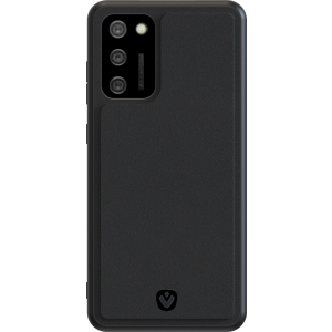 Valenta Leather Back Cover Snap Samsung Galaxy A02S Black