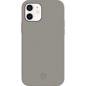 Valenta Leather Back Cover Snap Luxe Apple Iphone 12 Mini Grey