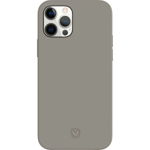 Valenta Leather Back Cover Snap Luxe Apple Iphone 12 Pro Max Grey