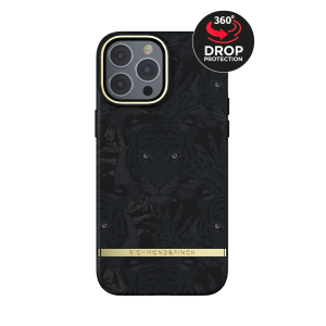 Richmond & Finch Freedom Series One-Piece Apple Iphone 13 Pro Max Black Tiger