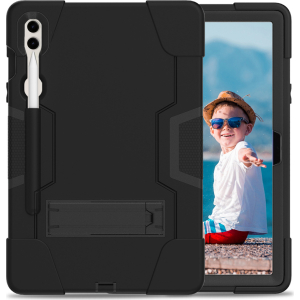 Xccess Survivor Essential Case Samsung Galaxy Tab S9+/S9 Fe+/S10+ 12.4 Black (Screenless)
