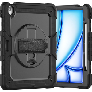 Xccess Survivor Essential Case Apple Ipad Air 13 (2024/2025) Black (Screenless)