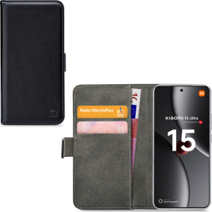 Mobilize Classic Gelly Wallet Book Case Xiaomi 15 Ultra Black