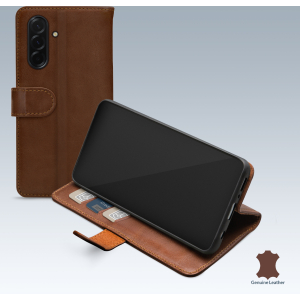 Mobilize Leather Wallet Samsung Galaxy A36 5G/A56 5G Brown