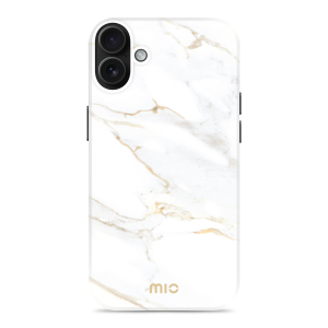 Mio By Mobilize Mio White Marble Magsafe Compatible For Iphone 16