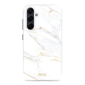 Mio By Mobilize Mio White Marble Magsafe Compatible For Samsung A55 5G