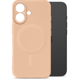 My Style Protective Flex Magsafe Compatible Case For Apple Iphone 16 Soft Pink