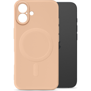 My Style Protective Flex Magsafe Compatible Case For Apple Iphone 16 Plus Soft Pink