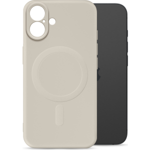 My Style Protective Flex Magsafe Compatible Case For Apple Iphone 16 Plus Antique White