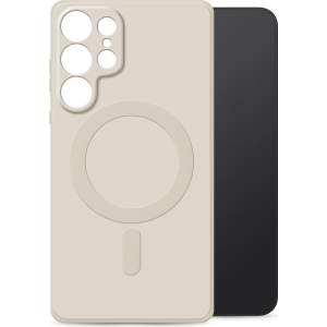 My Style Protective Flex Magsafe Compatible Case For Samsung Galaxy S25 Ultra 5G Antique White