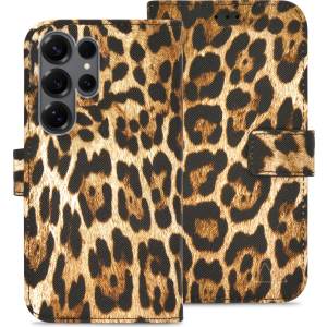 My Style Flex Wallet For Samsung Galaxy S25 Ultra 5G Wild Leopard