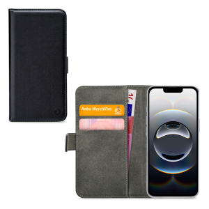 Mobilize Classic Gelly Wallet Book Case Apple Iphone 16E/17E Black