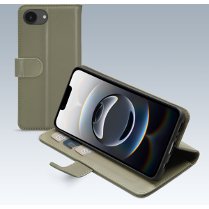 Mobilize Premium Gelly Wallet Book Case Apple Iphone 16E/17E Green