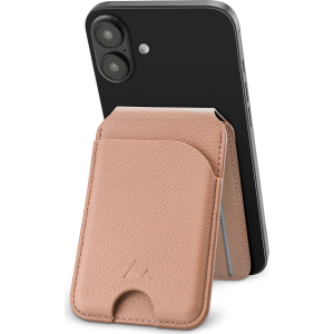 My Style Magsafe Compatible Magnet Card Holder With Stand Function Soft Pink