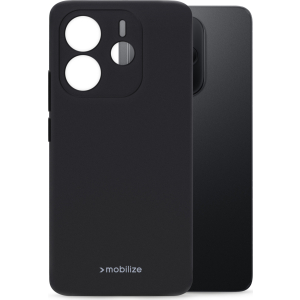 Mobilize Rubber Gelly Case Xiaomi Redmi Note 14 4G Matt Black