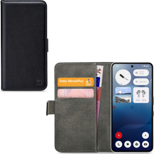 Mobilize Classic Gelly Wallet Book Case Nothing Phone (3A) Black