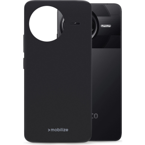 Mobilize Rubber Gelly Case Xiaomi Poco F7 Pro Matt Black