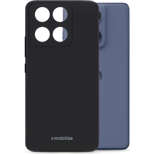 Mobilize Rubber Gelly Case Motorola Edge 60 Fusion Matt Black