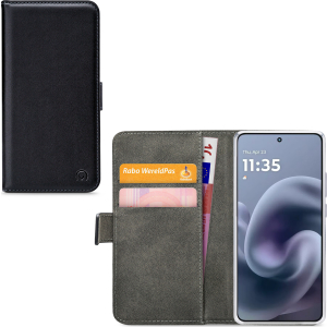 Mobilize Classic Gelly Wallet Book Case Motorola Moto G86 5G Black