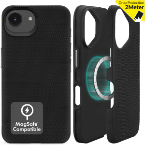 My Style Magsafe Tough Case For Apple Iphone 16E/17E Black