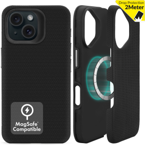 My Style Magsafe Tough Case For Apple Iphone 15 Black