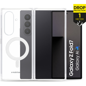 Mobilize Magsafe Compatible Naked Protection Case For Samsung Galaxy Z Fold7 5G Clear