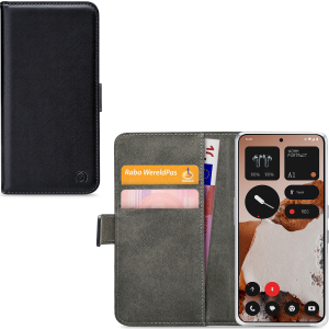 Mobilize Classic Gelly Wallet Book Case Nothing Cmf Phone (2) Pro Black
