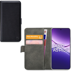 Mobilize Classic Gelly Wallet Book Case Oppo A5 Pro 5G Black