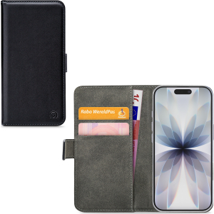 Mobilize Classic Gelly Wallet Book Case Apple Iphone 17 Black