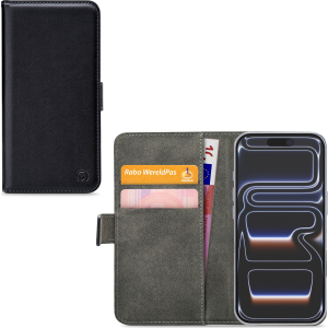 Mobilize Classic Gelly Wallet Book Case Apple Iphone 17 Pro Max Black