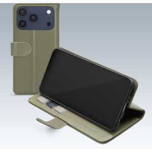 Mobilize Premium Gelly Wallet Book Case Apple Iphone 17 Pro Green