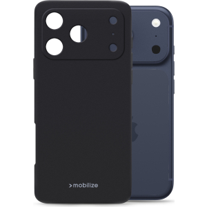 Mobilize Rubber Gelly Case Apple Iphone 17 Pro Max Matt Black