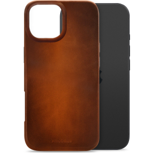 Mobilize Magsafe Compatible Premium Leather Case Apple Iphone 17 Burned Cognac
