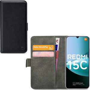 Mobilize Classic Gelly Wallet Book Case Xiaomi Redmi 15C 4G/5G Black