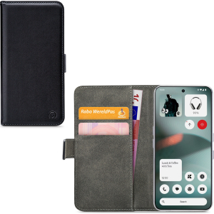 Mobilize Classic Gelly Wallet Book Case Nothing Phone (3) Black
