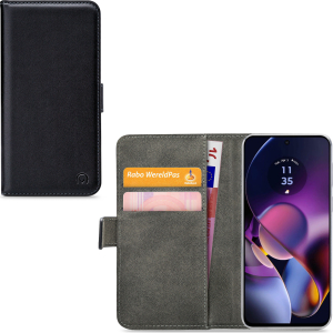 Mobilize Classic Gelly Wallet Book Case Motorola Moto G54 Power Black