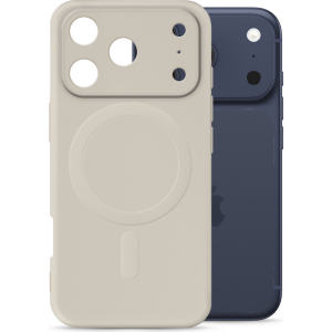 My Style Protective Flex Magsafe Compatible Case For Iphone 17 Pro Max Antique White