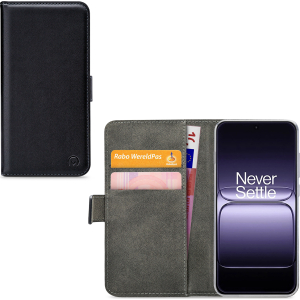 Mobilize Classic Gelly Wallet Book Case Oneplus 15 Black