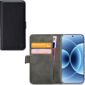 Mobilize Classic Gelly Wallet Book Case Xiaomi 17 Black