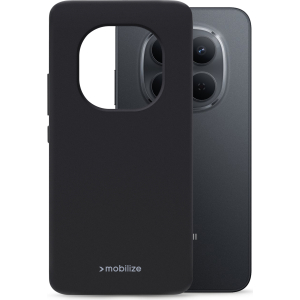 Mobilize Rubber Gelly Case Xiaomi Redmi Note 15 Pro Matt Black