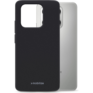 Mobilize Rubber Gelly Case Honor 400 Smart Matt Black