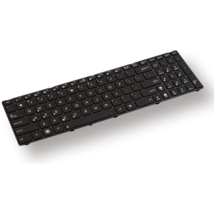 Asus Toetsenbord Zwart QWERTY US Backlit Chiclet