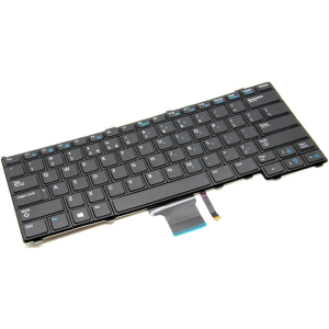 Dell Latitude E7240 Toetsenbord US Qwerty zwart