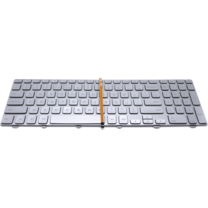 Dell Inspiron Toetsenbord US Qwerty SIlver Backlit