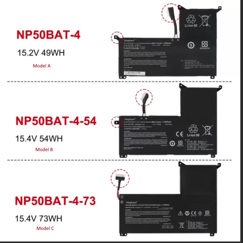 Replacement Accu voor Medion NP50BAT-4-54 15.4v - Afbeelding 2